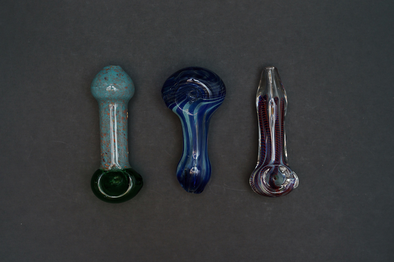 You can buy very stylish glass smoke pipes right here on Me Time Box Products.